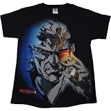 Metal Gear Solid 4 Big Snake Face Mens T-Shirt