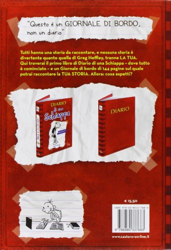 Diario di una schiappa-Giornale di bordo ; Italian edition 