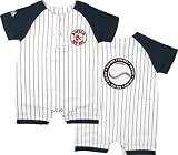 Boston Red Sox Baby Pinstripe Romper