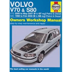 Volvo V70 and S80 Petrol and Diesel Service and Repair Manua (Haynes Service and Repair Manuals)
