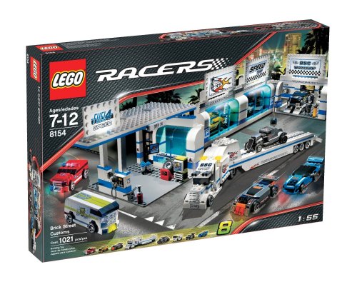 Childrens Toyshop  Toys : LEGO Racers Brickstreet Customs