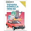 Toyota Corolla, 1990-93 (Chilton's Repair Manual (Model Specific))