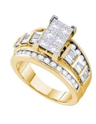 3.0CTW DIAMOND INVISIBLE RING