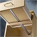 Rockler 14'' Centerline 3/4 Extension Center Mount Slide, 35 lb. Load Rating