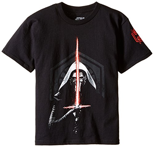 Star Wars Boys' Kylo Ren T-Shirt, Black, Medium