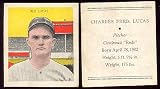 1933 Tattoo Orbit Regular (Baseball) Card# 42 Red Lucas of the Cincinnati Reds VGX Condition