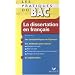 La dissertation en fran�ais