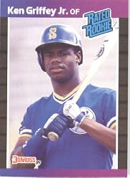 1989 Donruss # 33 Ken Griffey Jr Seattle Mariners Baseball Card