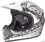 661 Evolution Helmet Distressed White MD