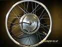 Ampedbikes 26" front wheel conversion