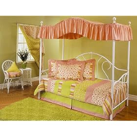 Bristol Complete Twin Daybed Canopy w Trundle