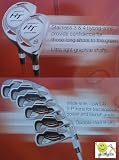 Affinity/Orlimar Golf Men's HT Edition Golf Club Set; with Hybrid Irons in Left Hand: Cadet or Regular Length; Fast Shipping!, GRAPHITE SHAFT WOODS; 3&4 HYBRIDS; U-CUT 5 IRON through PITCHING WEDGE
