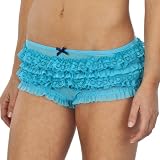 Xhilaration��� Juniors Low-Rise Lace Boyshort - Aqua L