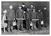 Historic Print (L): At the close of the day. Just up from the shaft. All work below g...