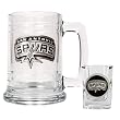 San Antonio Spurs NBA Boilermaker Set - Primary Logo by Great American Products