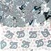 Confetti: Numeral 25 Silver
