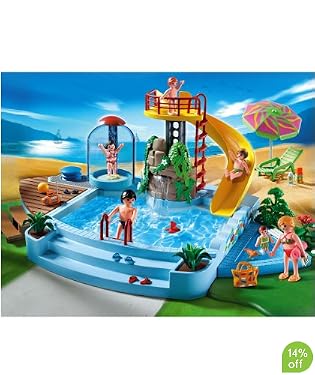 Playmobil Pool with Water Slide