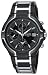 Men's Pulsar Black Ion Chronograph Watch