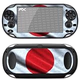 atFoliX Designfolie "Japan Flagge" f�r Sony PlayStation Vitavon "Designfolien@FoliX"