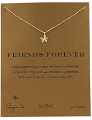 Dogeared Sterling Silver Friends Forever Reminder Necklace, 18"