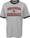 Arizona Cardinals Grey Glory Days Ringer T-Shirt