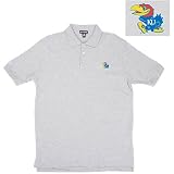 Kansas Jayhawks NCAA Classic Pique Polo Shirt (Grey Heather)