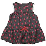 《H28年秋冬物》(日本製) Joues douces(ジュース デュース) ランダム接結水玉柄ワンピース 80cm/CH NO.DP-63801