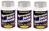 Resveratrol Juice Extreem TM 3 Months 180 pills HIGHLY POTENT Pure Resveratrol pills. 3 MONTH GUARANTEE. TWICE AS POTENT PER MILIGRAM AS REGULAR RESVERATROL Resveratrol Juice Extreme