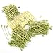 400 pcs Bamboo Skewer/Decorative Cocktail Picks Assortment 06, Knotted Picks and Mini Forks by BambooMN