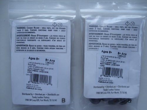 20 - (2 Packs) Black Plate Line 24 Snaps, 5/16 Post!