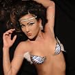 Wings Angelic Temporary BODY ART Body Paint Dancer Stripper Angel Costume Xotic Eyes
