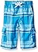 Kanu Surf Boys' Matrix Plaid Swim Trunk