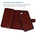iPhone 6 Plus Case, iPhone 6s Plus Case, TabPow [Wallet Case] 9 Card Holder [Detachable Wallet Folio] PU Leather Flip Case Cover for iPhone 6 Plus/iPhone 6s Plus (5.5 inch), Brown