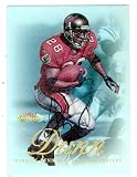 Warrick Dunn Autographed/Hand Signed football card (Tampa Bay Buccaneers) 2000 Fleer showcase #92