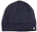 Nautica Men's Reversible Single Stripe Beanie Hat, Navy Multi, One Size