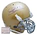 Joe Theismann Notre Dame Fighting Irish NCAA Hand Signed Full Size Replica Football Helmet