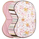 JJ Cole Burp Cloth Set Girl