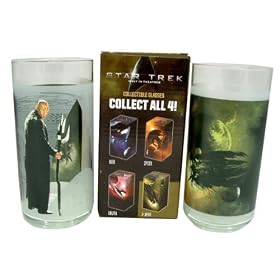 STAR TREK BURGER KING glass Nero [Toy]