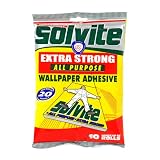 Solvite Extra Strong All Purpose Fast Mix Wallpaper Adhesive Hangs 10 Rolls