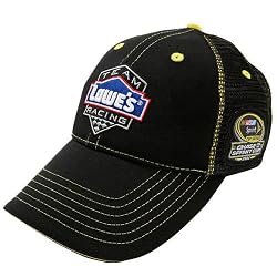 NASCAR Chase Authentics Jimmie Johnson Black 2011 Chase for the Sprint Cup Trucker Adjustable Hat