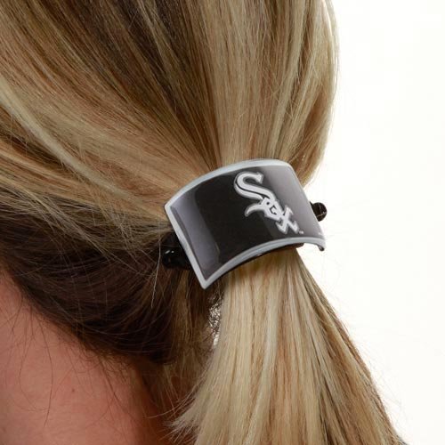 Chicago White Sox Team Logo Cuff Ponytail Holder