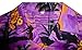 V.H.O. Funky Hawaiian Shirt, Shortsleeve, Surf, Purple, 3XL