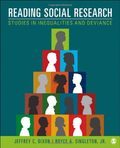 reading social research studies in inequalities and deviance