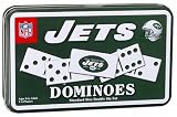 New York Jets NFL Team Double-Six Dominoes (TIN)