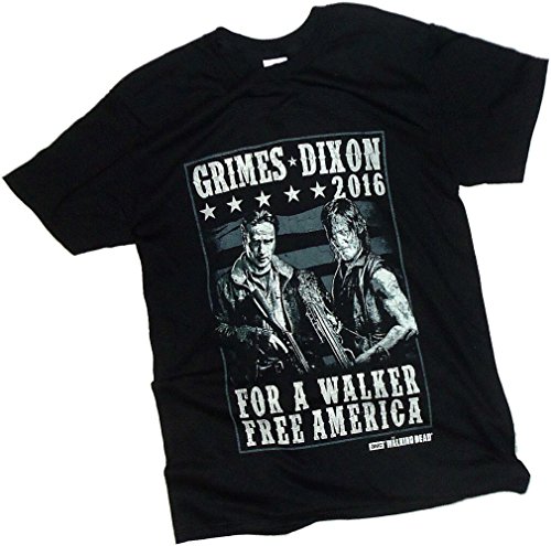 Grimes - Dixon 2016 -- For A Walker Free America -- The Walking Dead T-Shirt