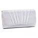 Damara Women's Shiny Pleated Evening Bag