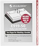 AT-A-GLANCE 2015 Compact Desk Calendar with Tabs Refill, 2 7/8 x 3 3/4 Inches (E919-50)