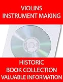 22 Old Books of Violin Playing and Instrument Making, Strings, Bows and Music