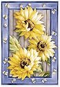 Country Sunflowers Garden Flag 14587