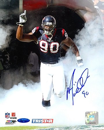 Mario Williams Signed Autographed Houston Texans 8x10 Photo
